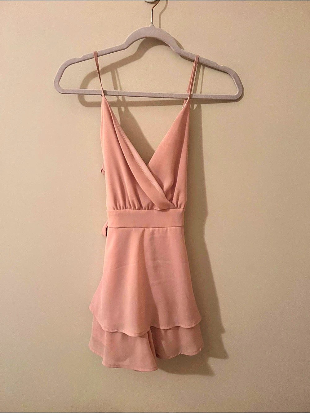 Altar’d State Pink Mini Romper